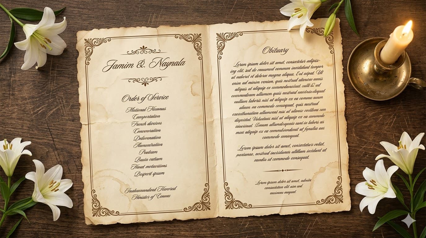 Funeral Program Guide: How to Create Meaningful Service Booklets (2026)