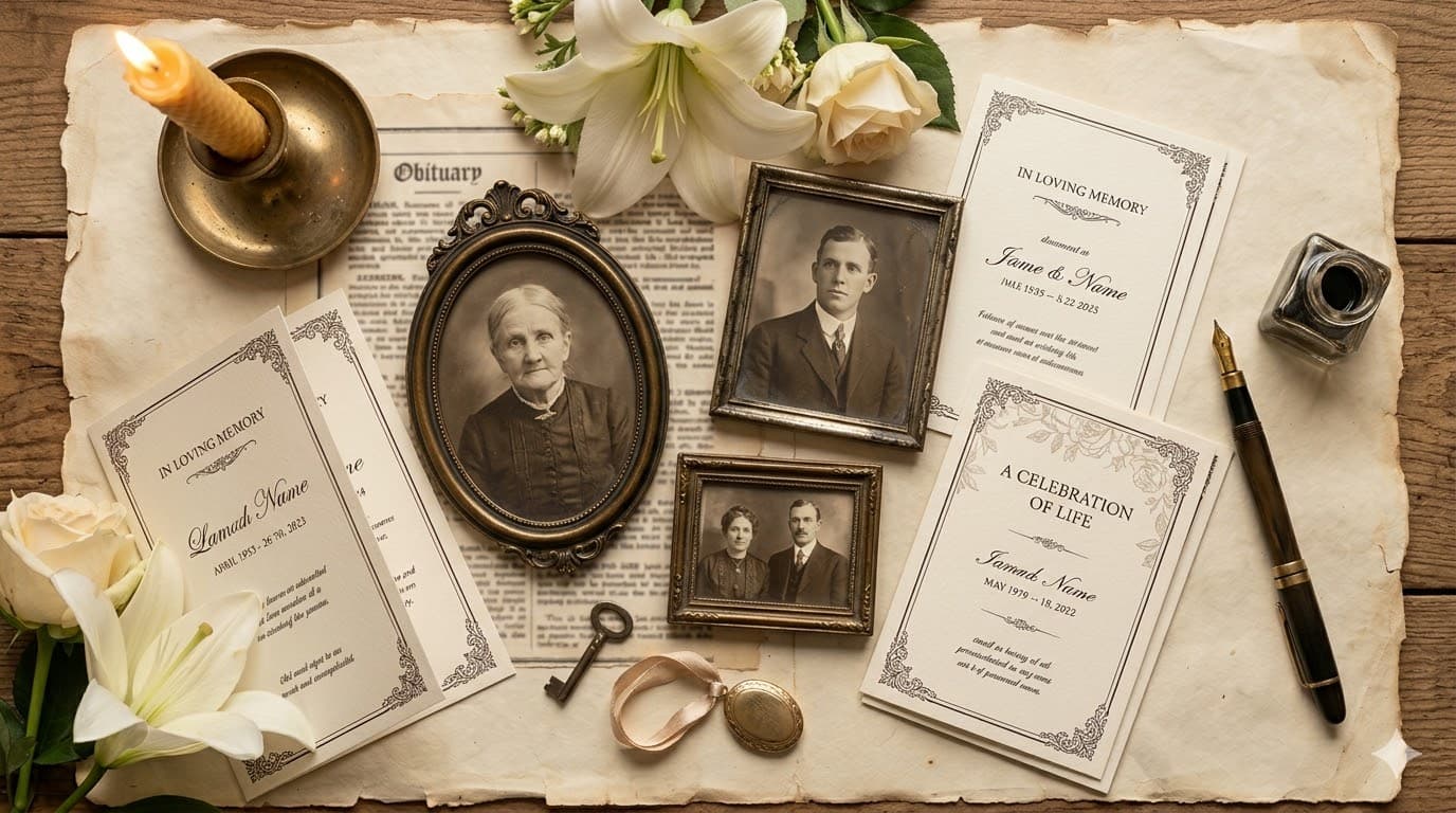 Obituary Examples & Templates: Write Meaningful Tributes (2026)